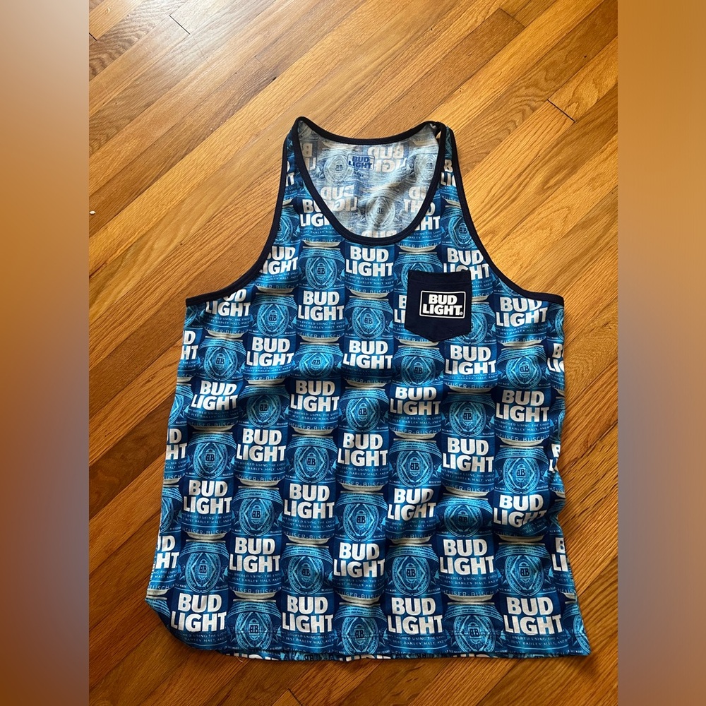 Budlight tank t shirt